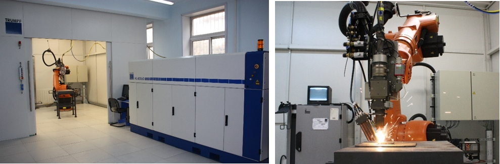 4kW Nd:YAG激光器及其KUKA機器人焊接系統